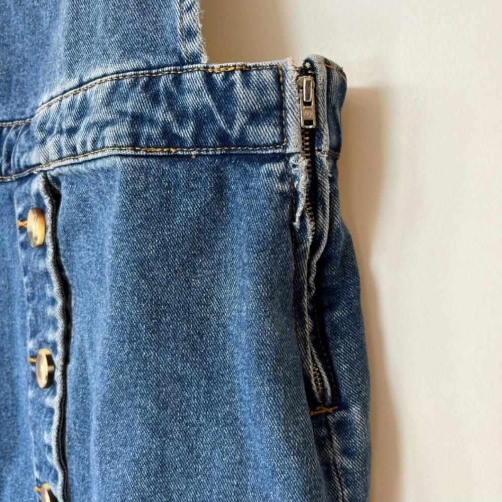 Bershka Jean Denim overall dress - Picture 5 of 11